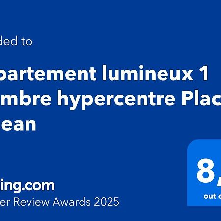Appartement Lumineux 1 Chambre Hypercentre Place St Jean Valence  Zewnętrze zdjęcie